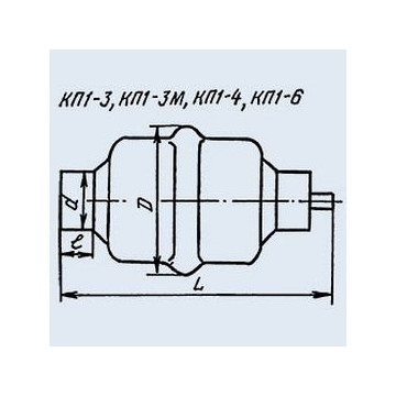 КП1-4 5/100 пф 25 кв