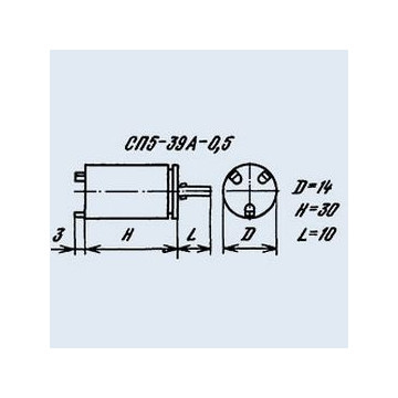СП5-39А 0.5 22К